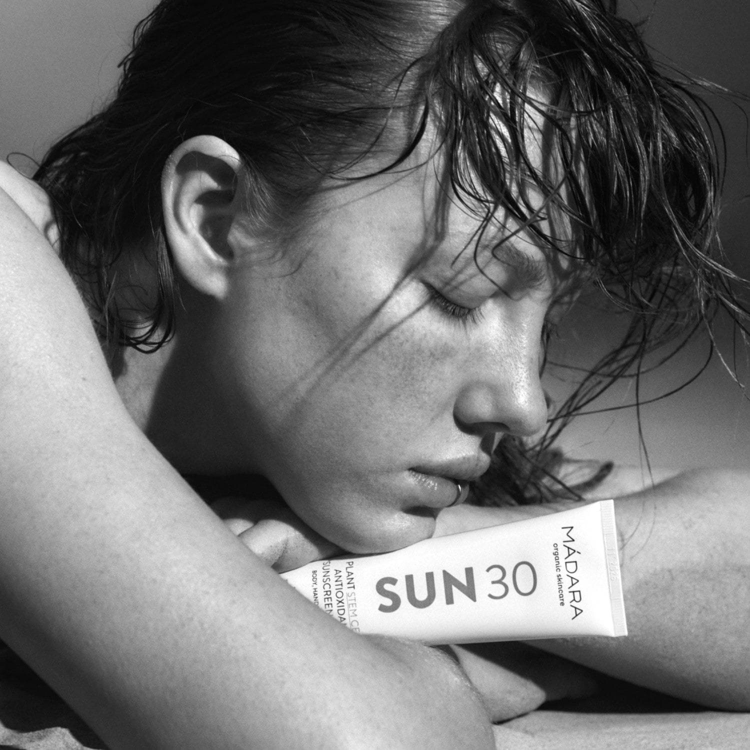MÁDARA saules aizsargkrēms ar augu cilmes šūnām, antioksidants, SPF 30 – 100 ml