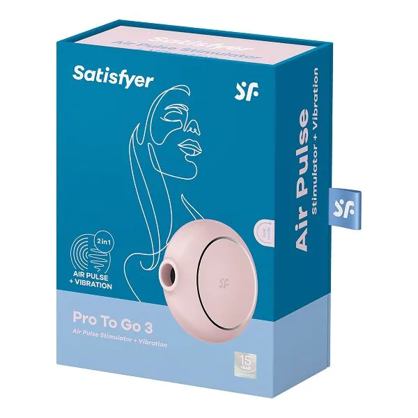 Satisfyer Pro To Go 3 Rose Masażer intymny