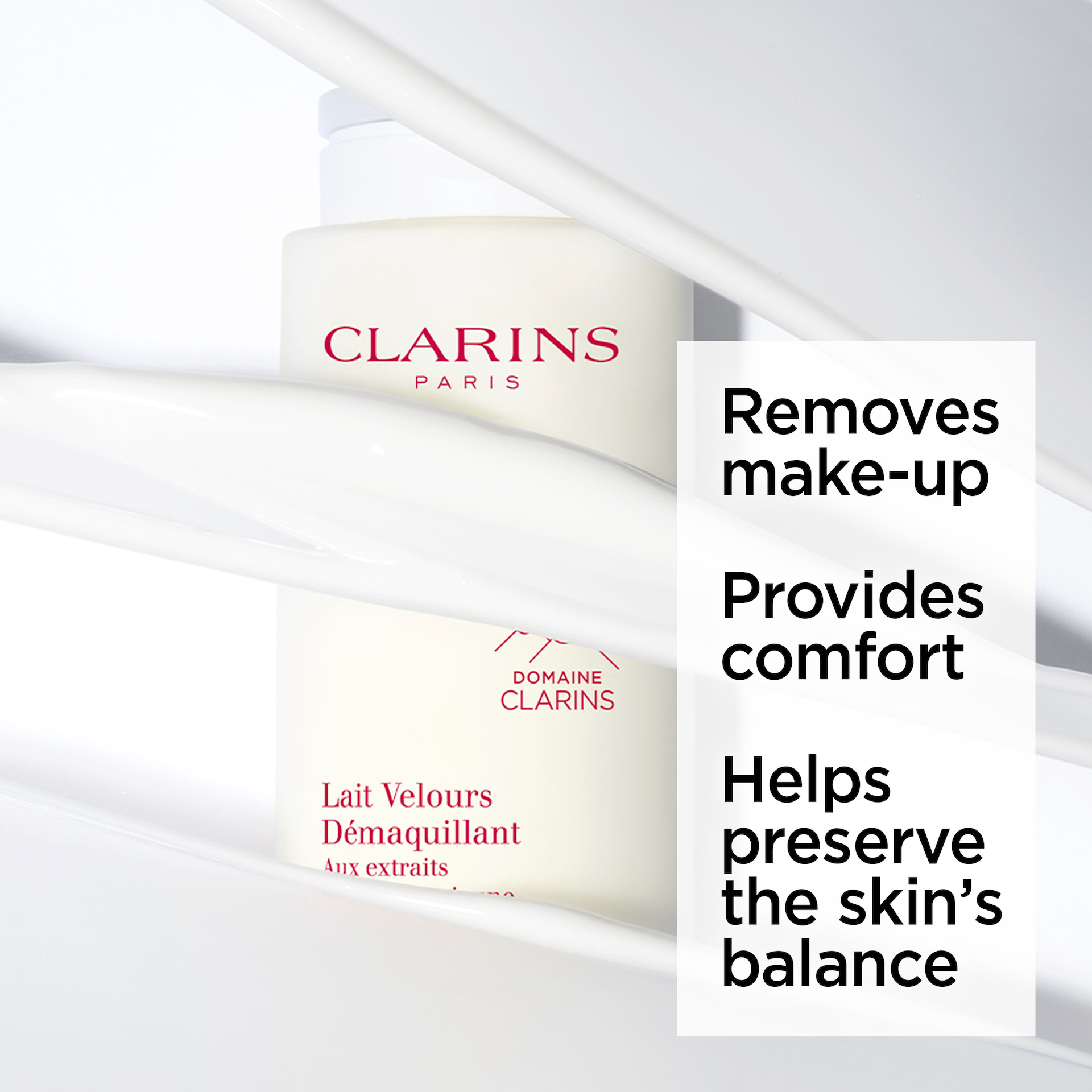 Zamatové čistiace mlieko 200 ml - Clarins