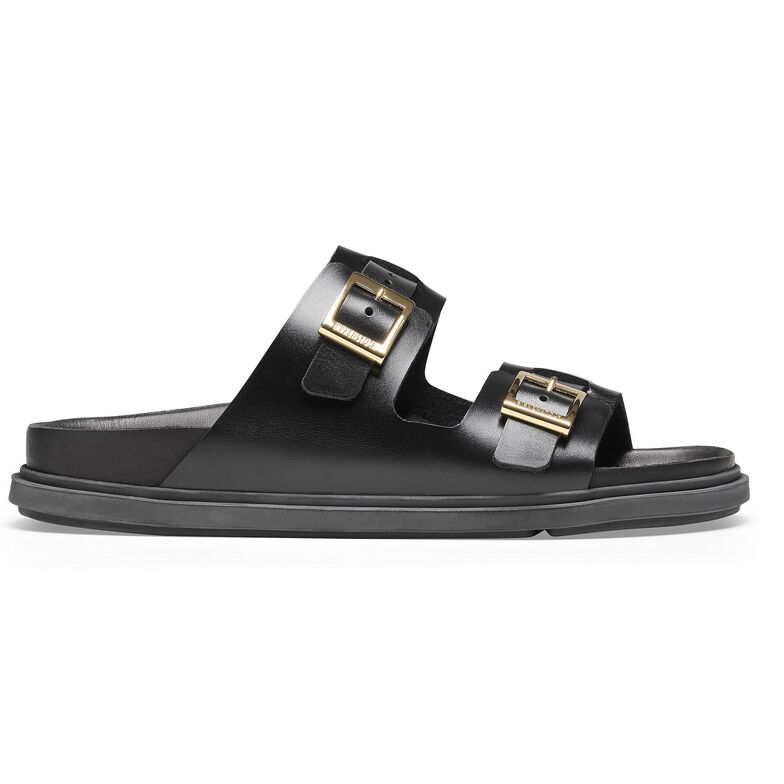 St Barths Pelle naturale - Black Black