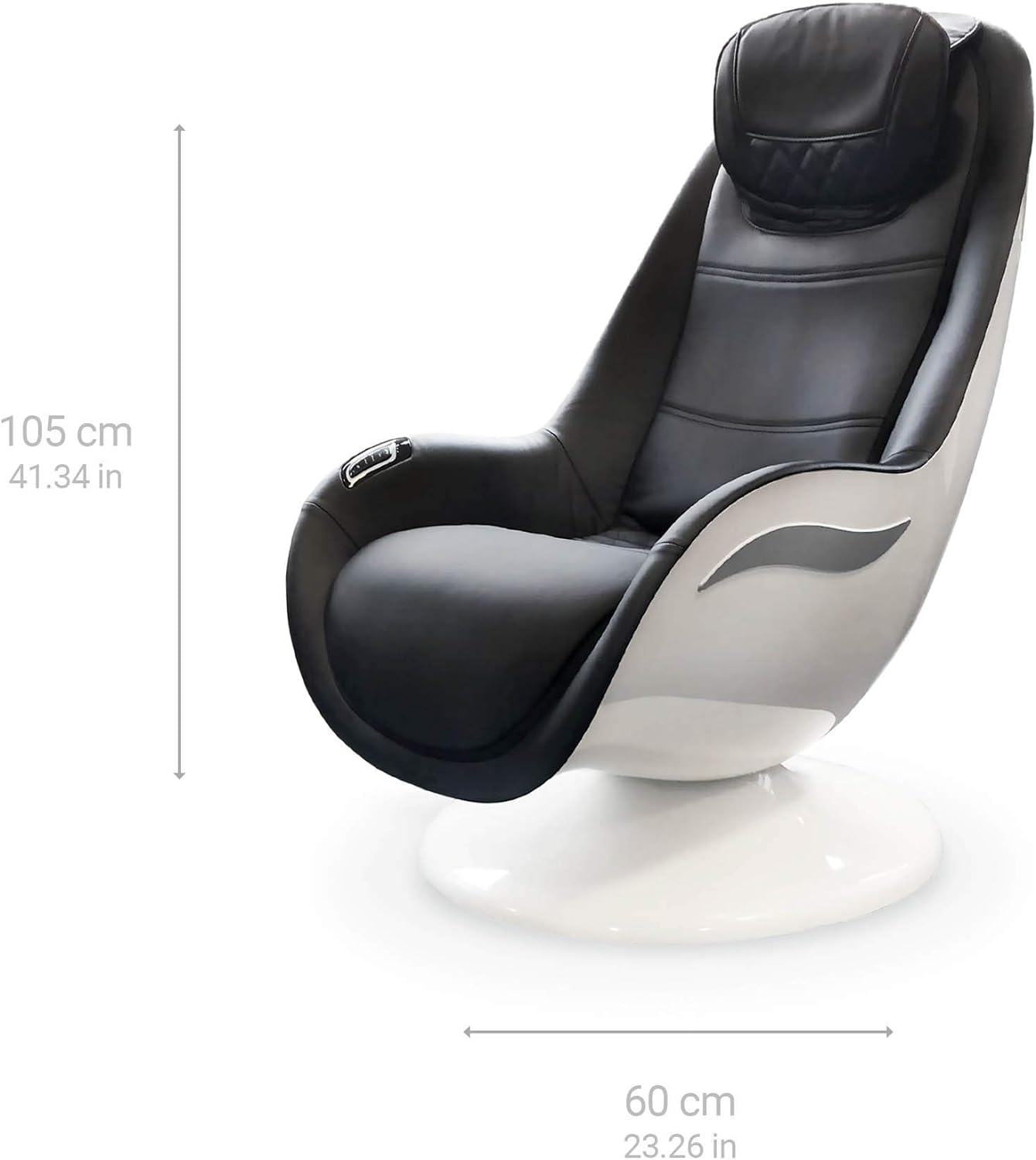 Medisana RS 650 nyugágy, masszázsfotel 6 különböző masszázstípussal és nyaki masszázzsal, svédmasszázs 3 intenzitási szinttel és USB töltőcsatlakozóval