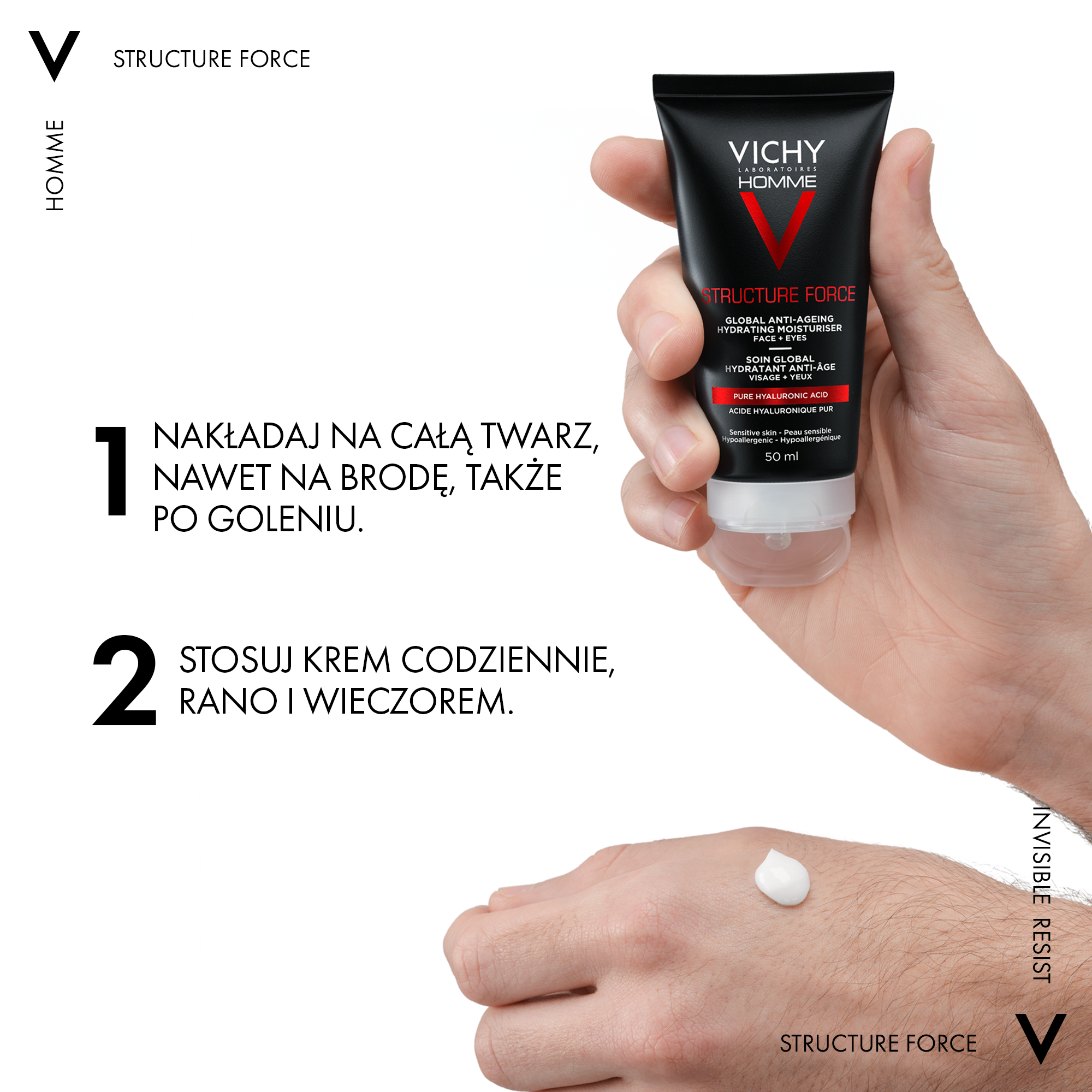 Force structurelle de Vichy Homme