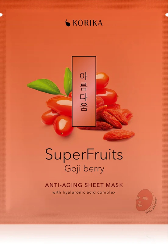 KORIKA SuperFruits veido kaukių rinkinys