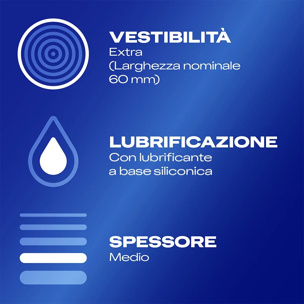 DUREX Durex Comfort XXL 6-teilig, klassische Passform