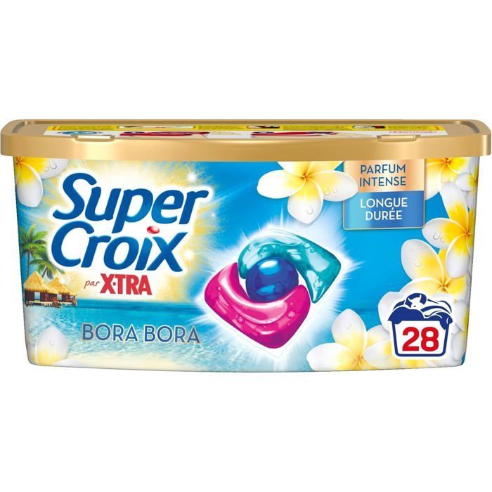Super Croix - Verpakking van 2 x 28 wascapsules - Bora Bora - Marokko