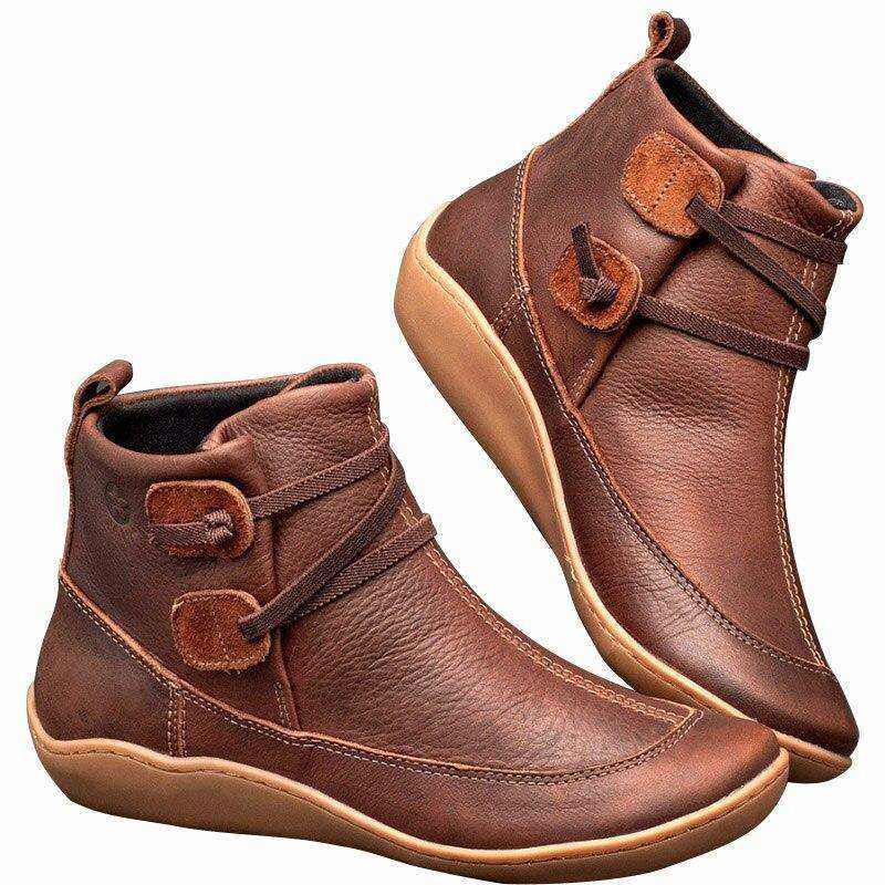 Nowe buty damskie w dużych rozmiarach, damskie buty lakierowane, damskie, krótkie, codzienne, Martiny, zapinane na zamek, płaskie, zimowe buty