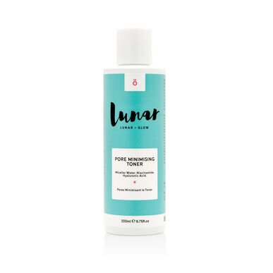 Lunar Glow Pore Minimizing Toner Hyaluronsyre Daglig ansiktstoner Pore Minimizer 200 ml 200 ml