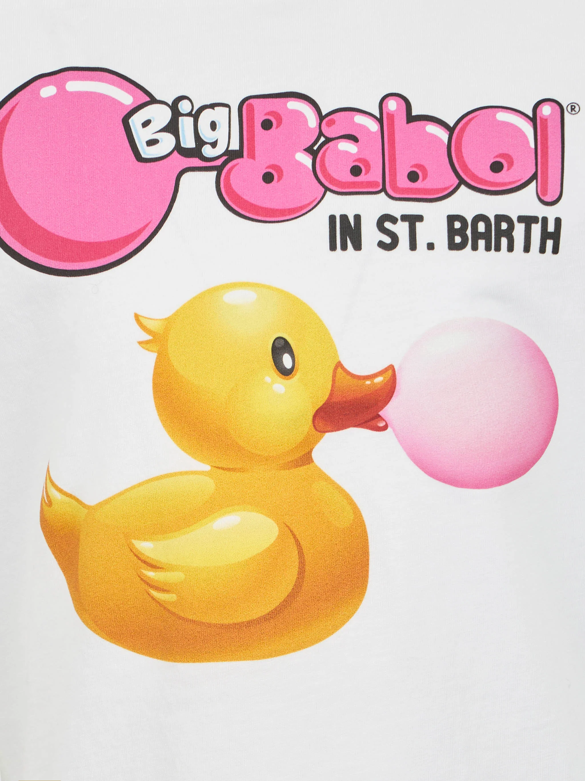 T-shirt da bambino in cotone con stampa papera Big Babol | EDIZIONE SP