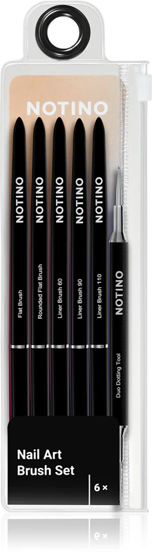 Sada štetcov na nechtové zdobenie Notino Nail Tools
