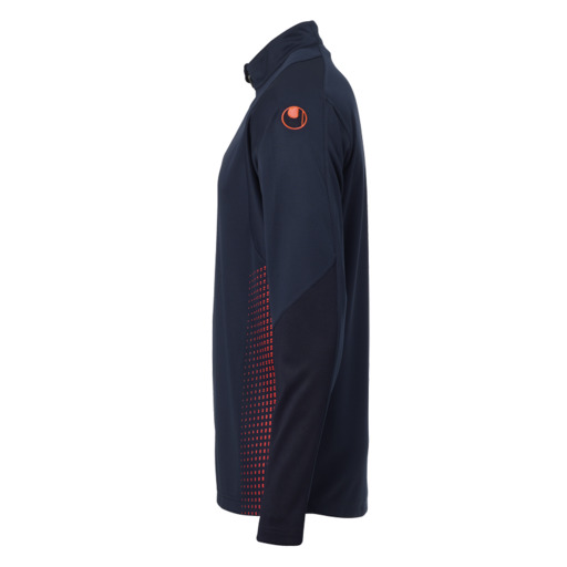  Haut zippé 1/4 Uhlsport Marine/fluo Rot
