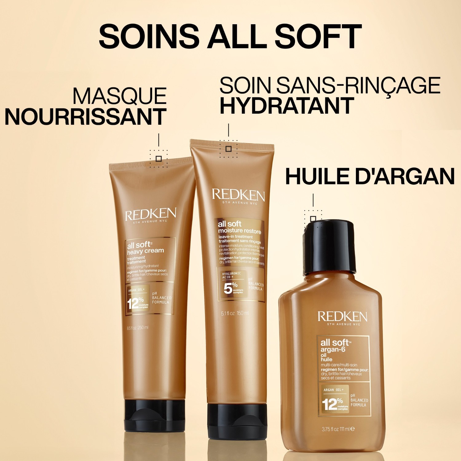 Redken krema za lase All Soft težka krema - 250 ml