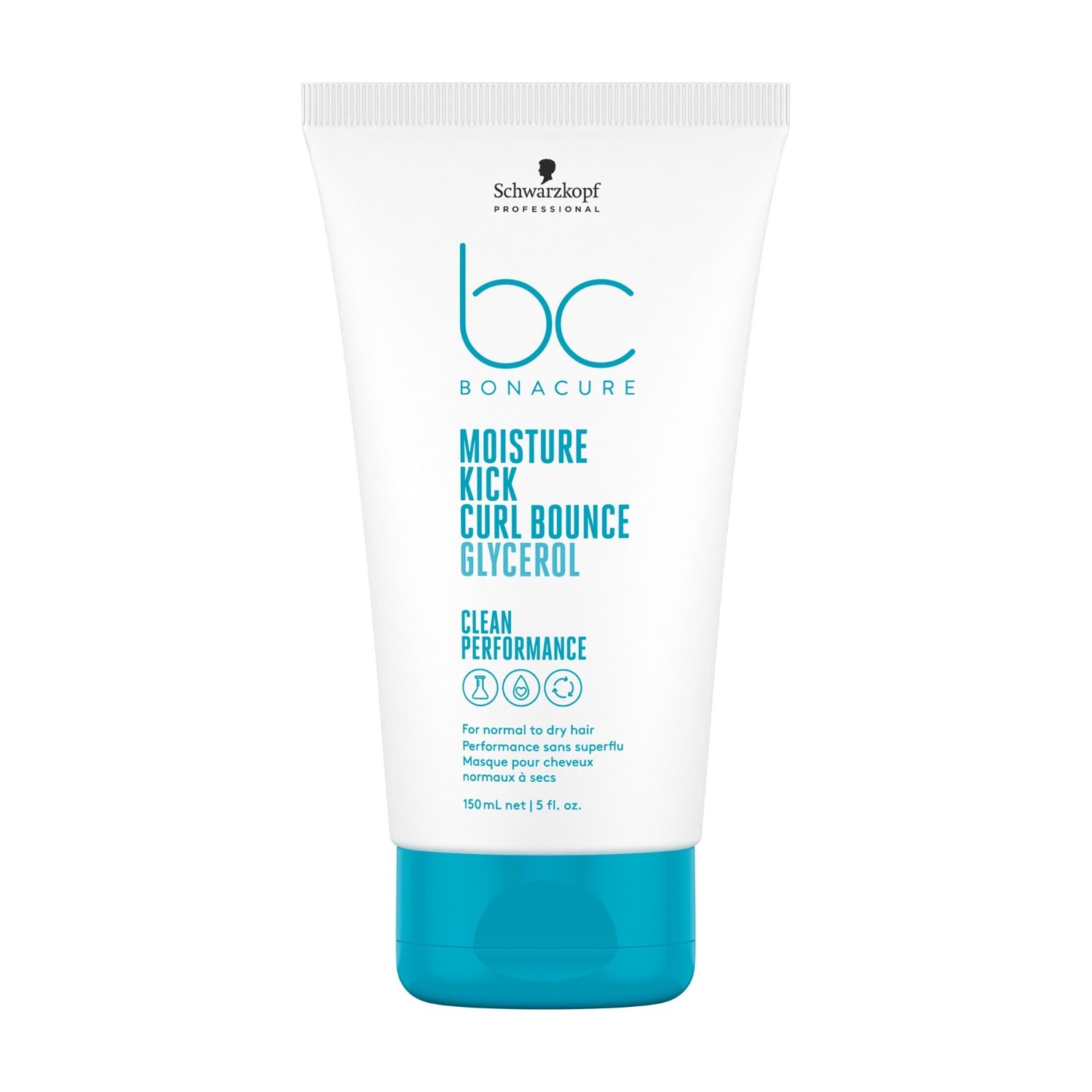 Schwarzkopf Professional Hair Care BC ONACURE Hyaluronic Moisture Kick BC Clean Moisture Kick Gel per ricci 150ml - 150 ml