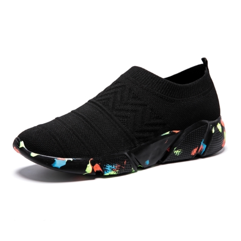 Zapatillas ultraligeras para hombre, zapatos cómodos de malla transpirables para parejas.
