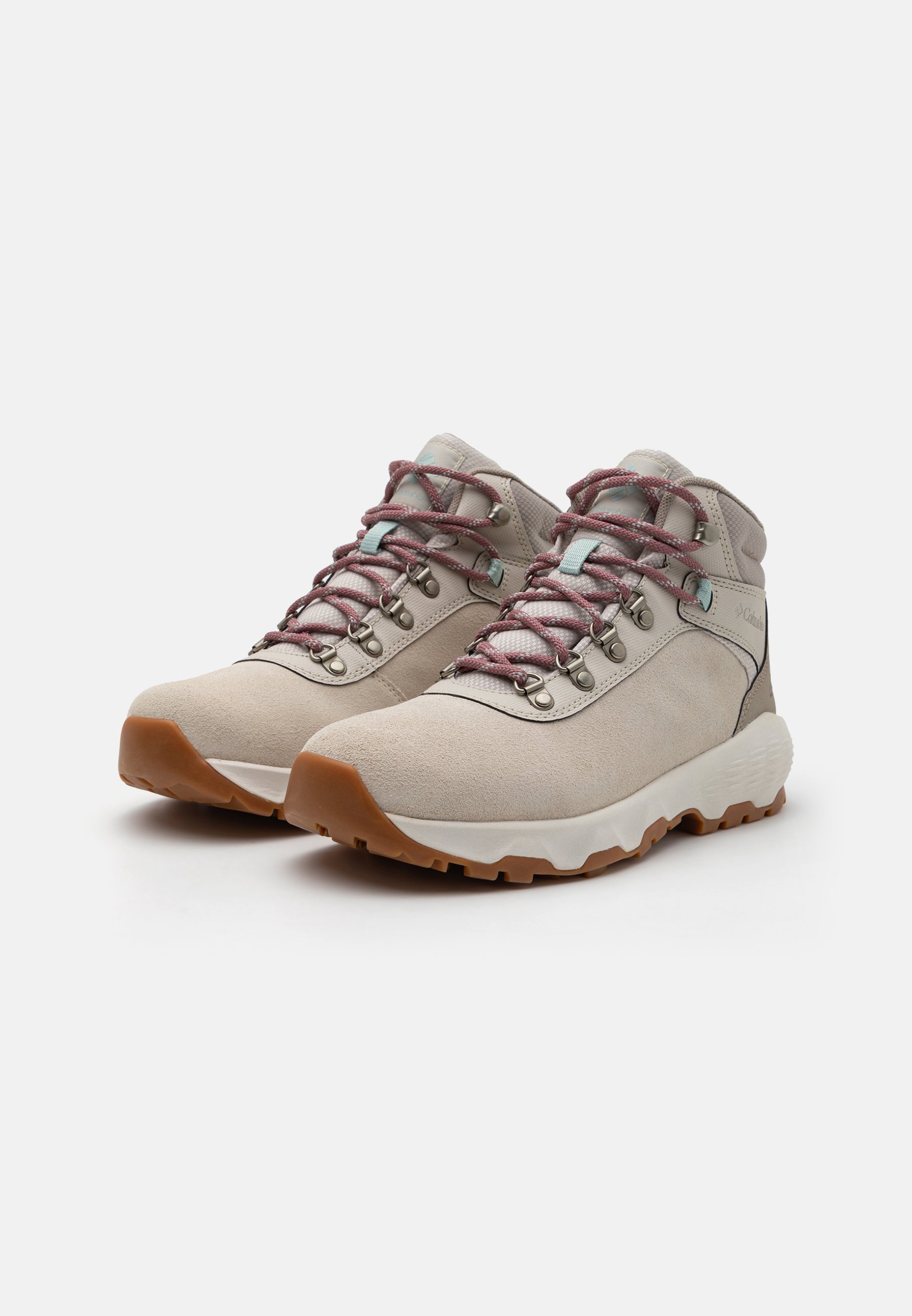 Columbia NEWTON WANDER - Wandelschoenen - wolkengrijs/koelgroen