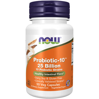 Nå Healthy Gut Supplement Probiotic-10 50 kapsler 50 kapsler