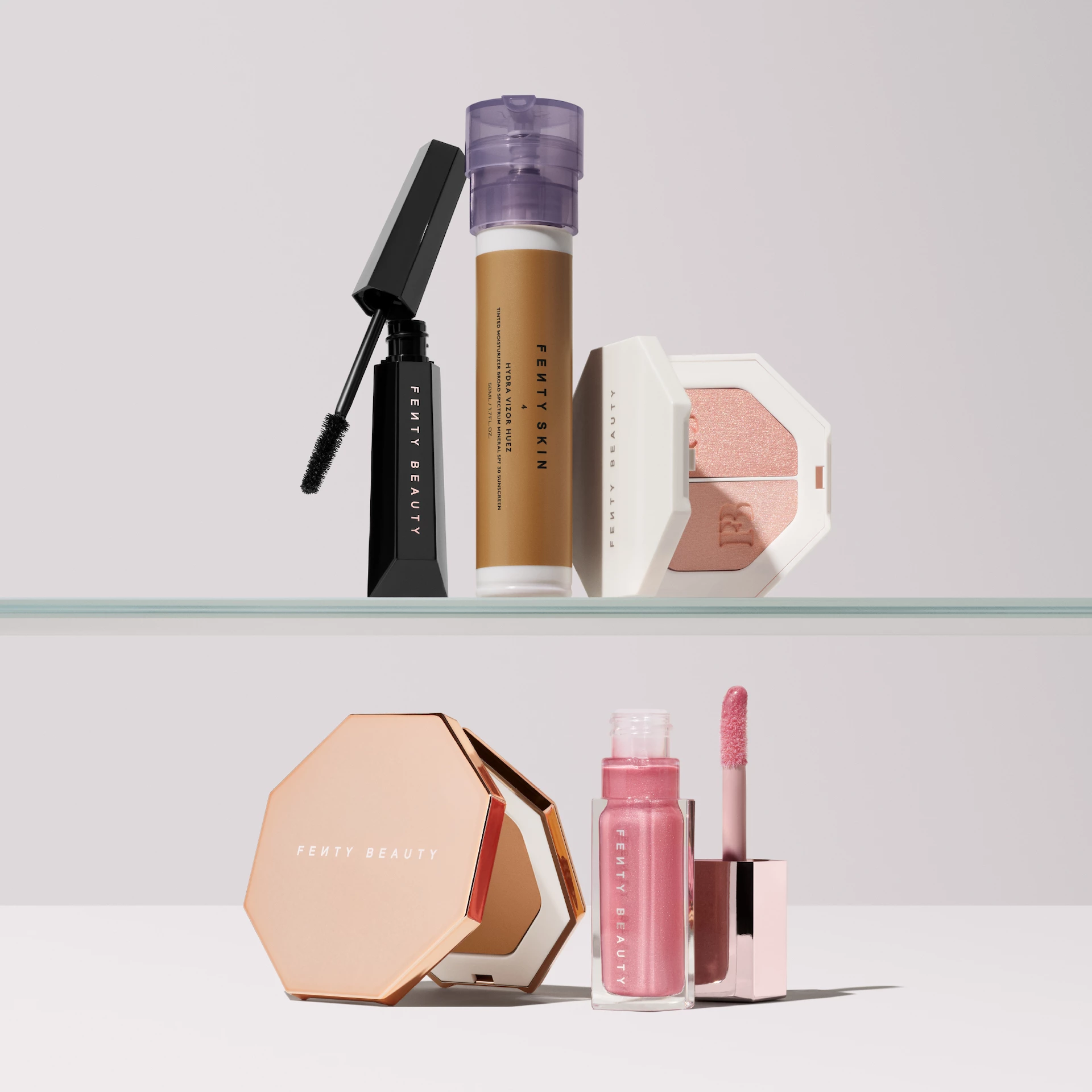 Hydra Vizor Huez színezett hidratáló SPF30 utántöltő 2 db - Fenty Skin