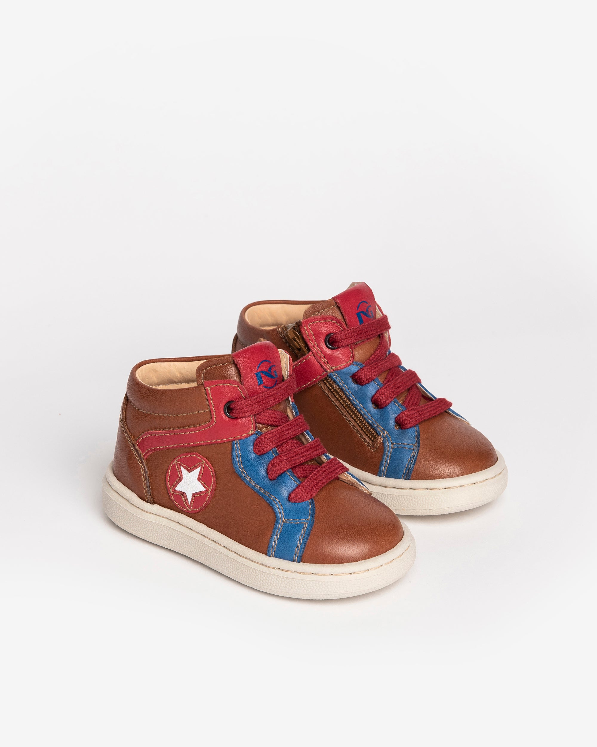  Baskets en cuir pour bébé garçon