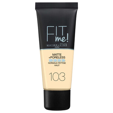 Maybelline NY Fit Me matt és pórusmentes alapozó 30 ml