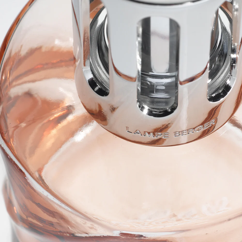 Lampe Coffret Spirale Rose Ambré - Cofanetto con Lampada, Lampada Catalitica