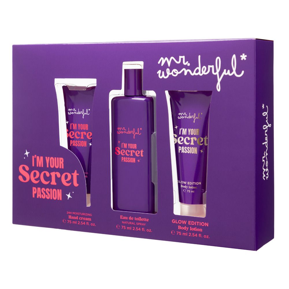 Darilni set toaletne vode I'm Your Secret Passion Darilni seti parfumov za ženske