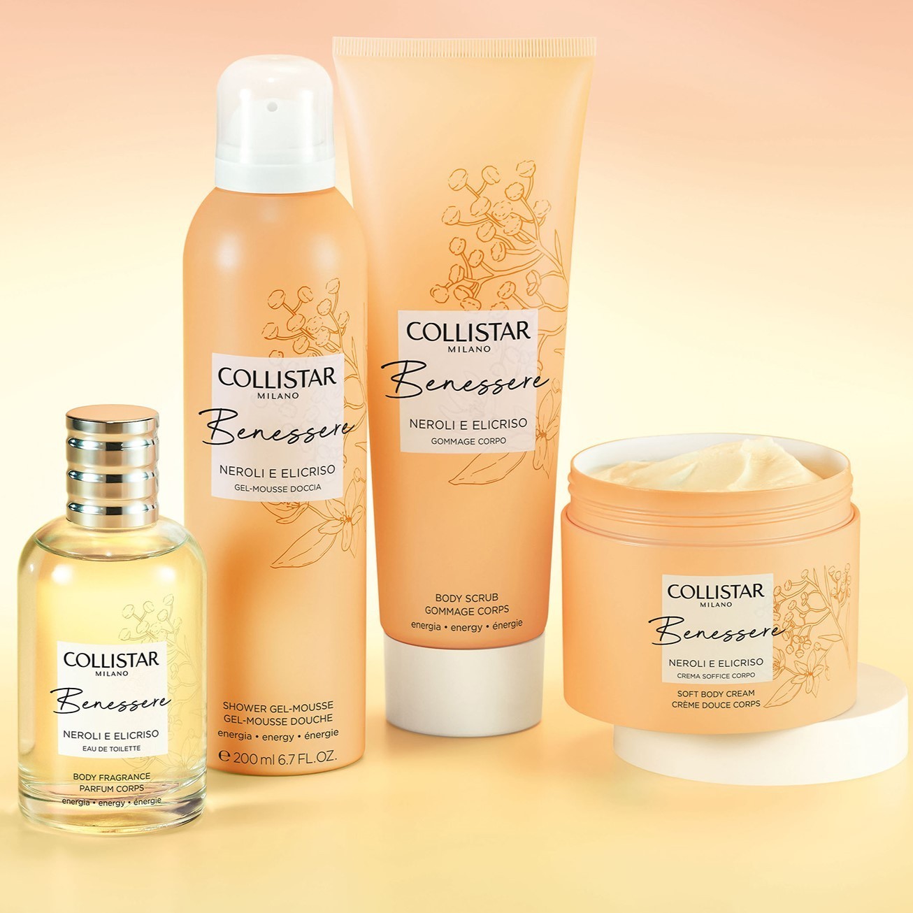 Collistar Lichaamscrème Benessere Neroli E Elicriso - 200 ml