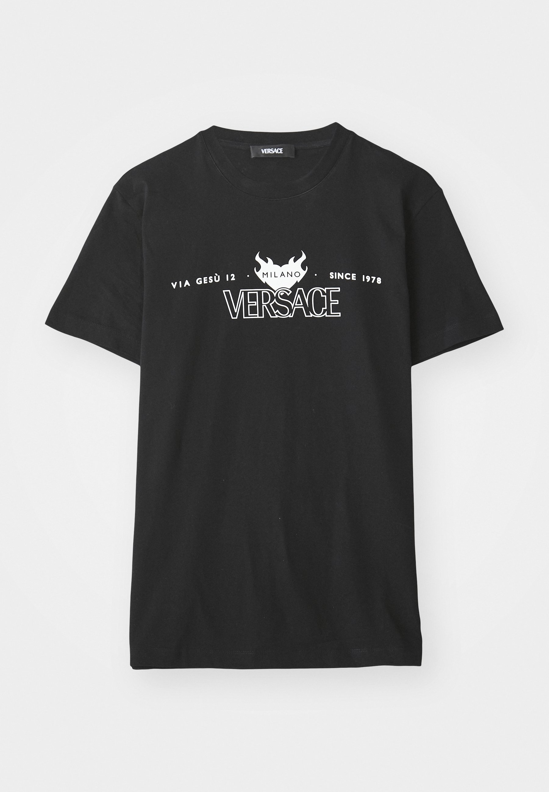 COMPACT LOGO - T-shirts med print - blackVersace