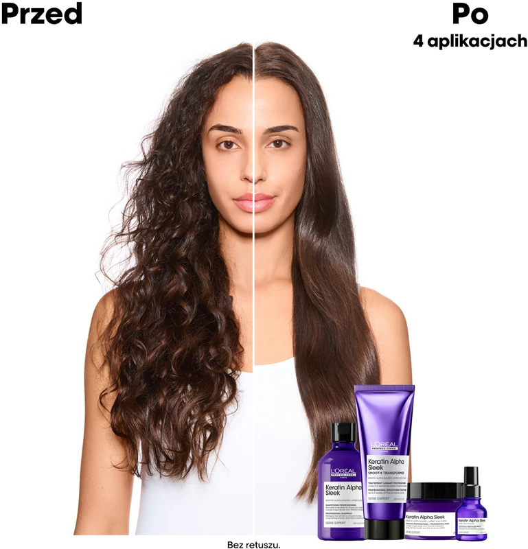 L'Oréal Professionnel Serie Expert Keratin Alpha Sleek vyhladzujúce sérum pre lesklé a jemné vlasy
