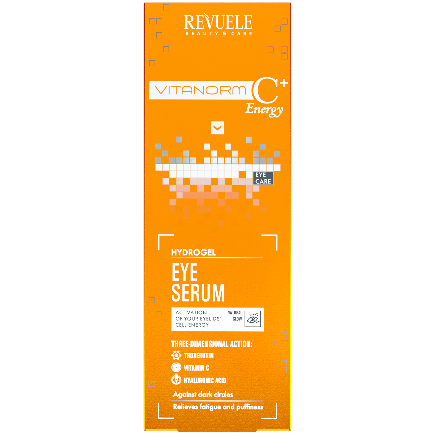 Sérum gel contour des yeux Revuele 25 ml Vitanorm C Énergie