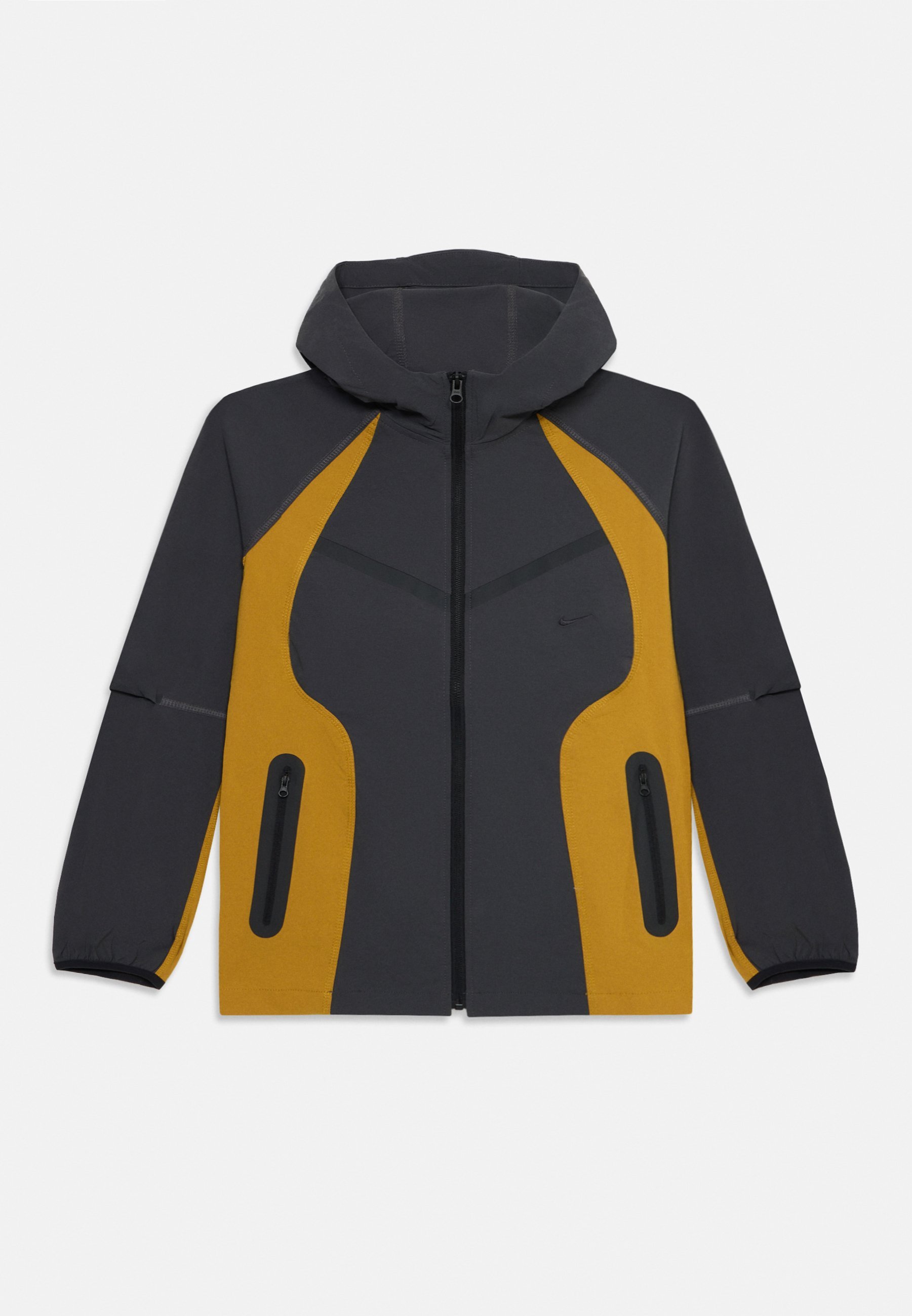 Nike Sportswear zomerjas - antraciet/oker/zwart