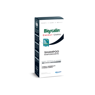 Bioscalin Energy Styrkende Sjampo for Menn, Sjampo mot hårtap, 200 ml