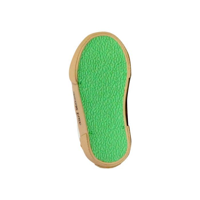 Tênis Infantil - VICTORIA - Efeito Couro - Verde - Fecho em Velcro - Conforto Excepcional