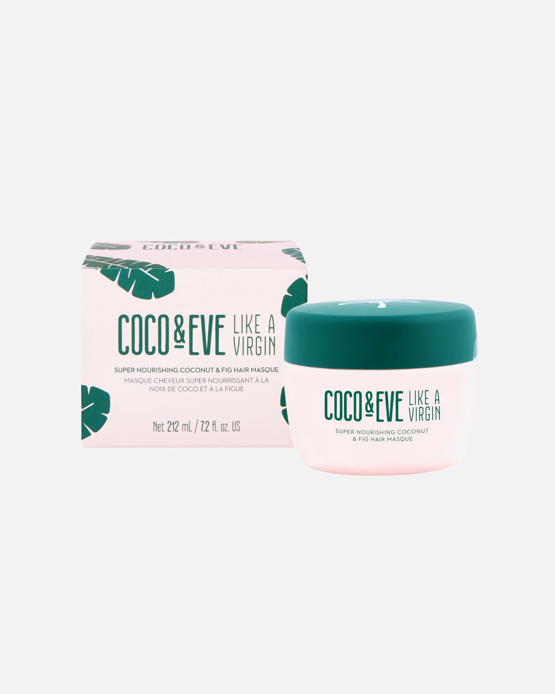 „Coco & Eve“ plaukų kaukė „Kaip mergelė“ – itin maitinanti kokosų ir figų plaukų kaukė – 60 ml