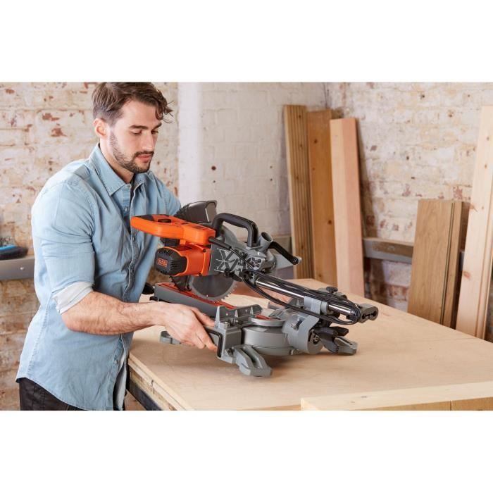 Mitre Saw - BLACK&DECKER - BES700-QS - 1600W - 70mm Cutting Depth