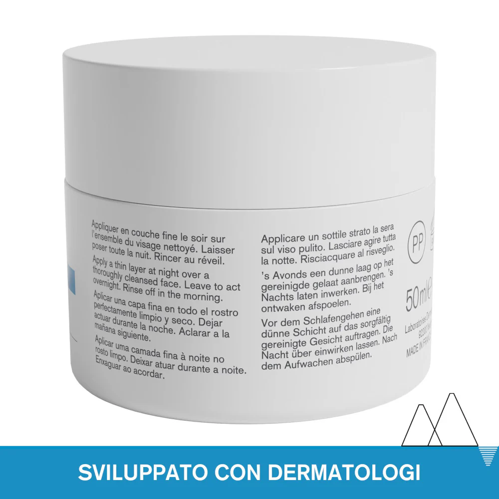 EAU THERMALE Idratazione Viso Maschera notte idratante all'acqua - Tratt.viso notte idratante, Maschera Idratante viso