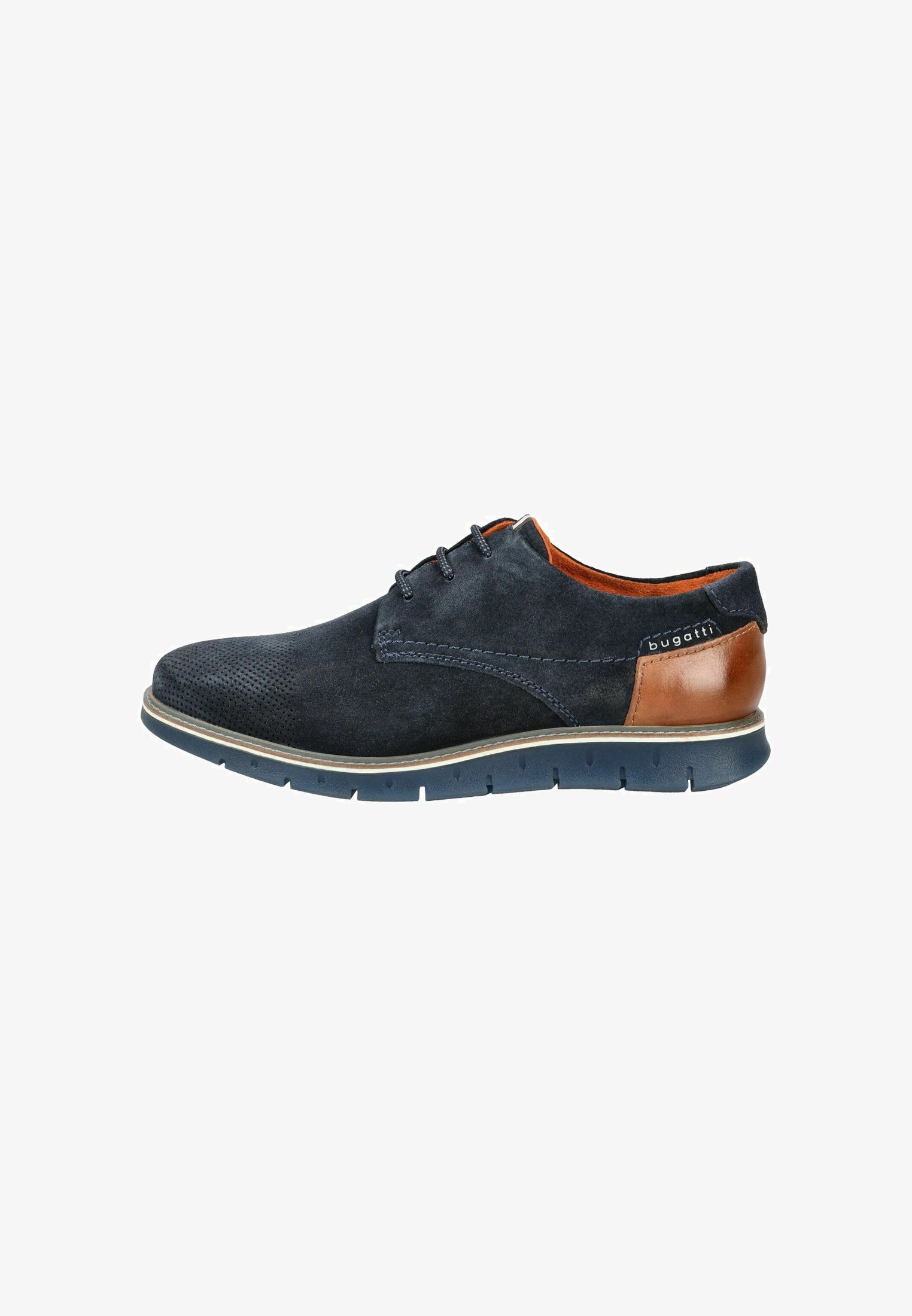 Chaussures à lacets décontractées Bugatti - bleu foncé