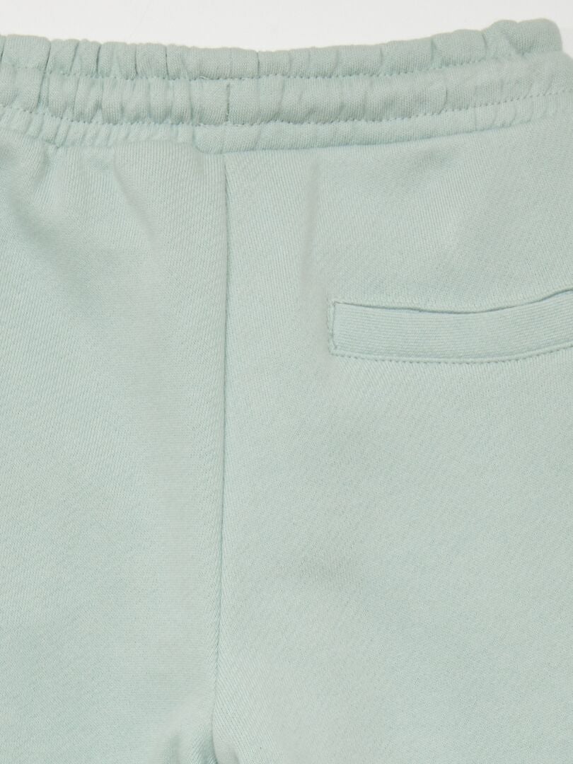 Franse badstof joggingbroek - blauw