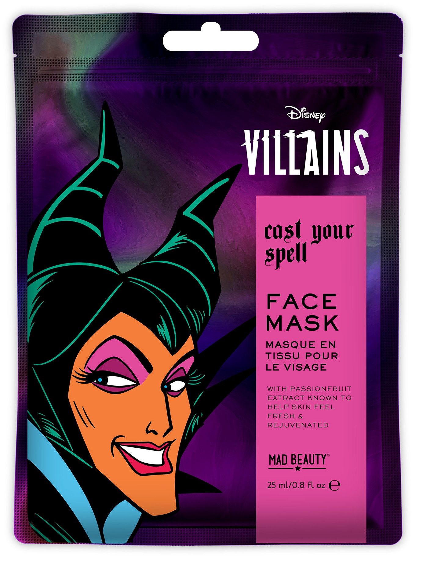 Disney Villains Maleficent maska za lice Hidratantne kreme za lice