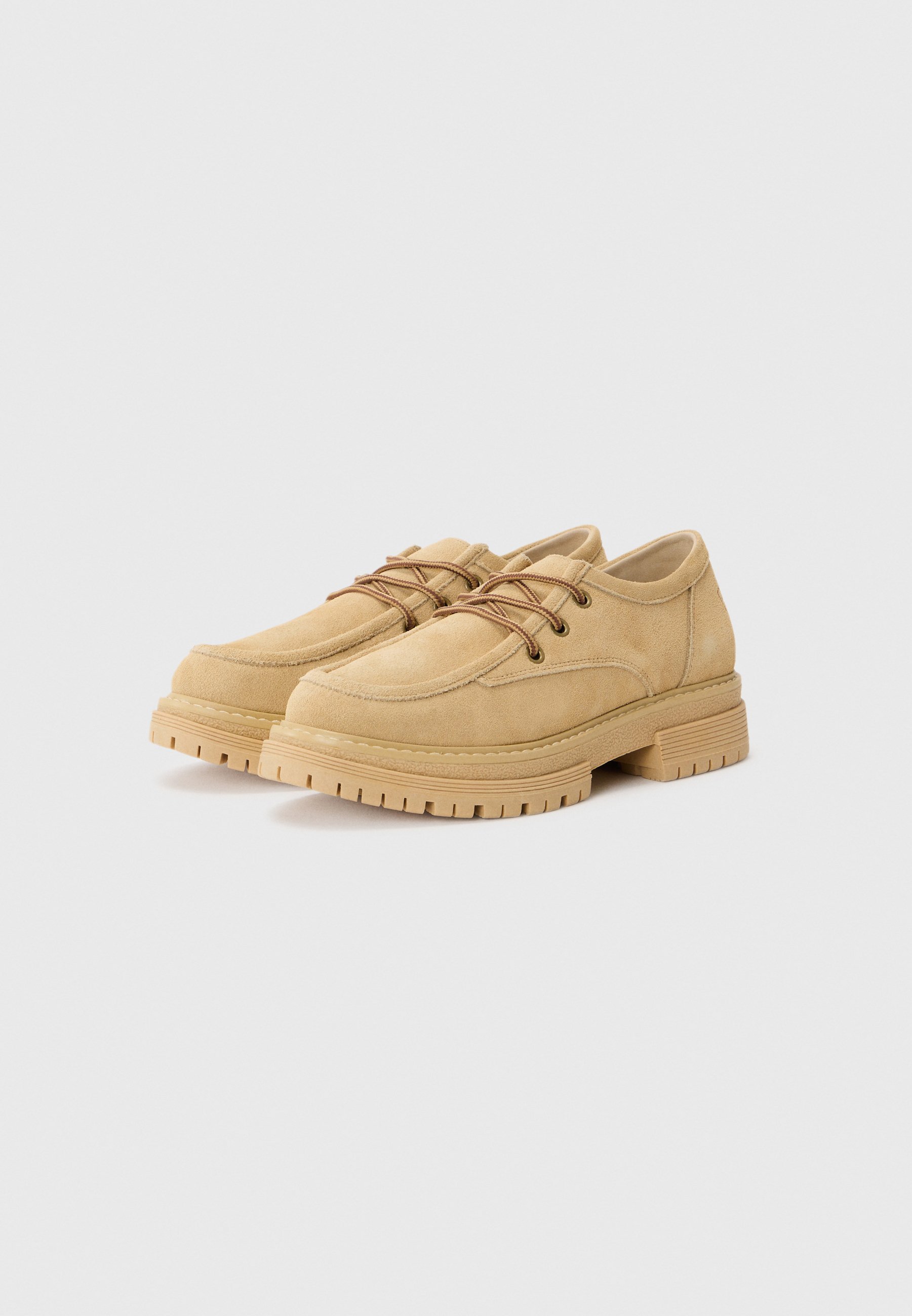 Roxy WORK IT LOW - Casual veterschoenen - beige