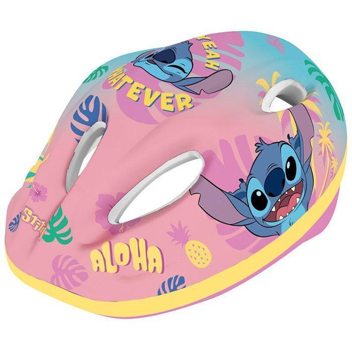Casco infantil Disney Stitch con dial ajustable