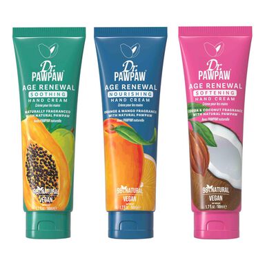 Dr PawPaw Age Renewal -käsivoidepakkaus 3 x 50 ml