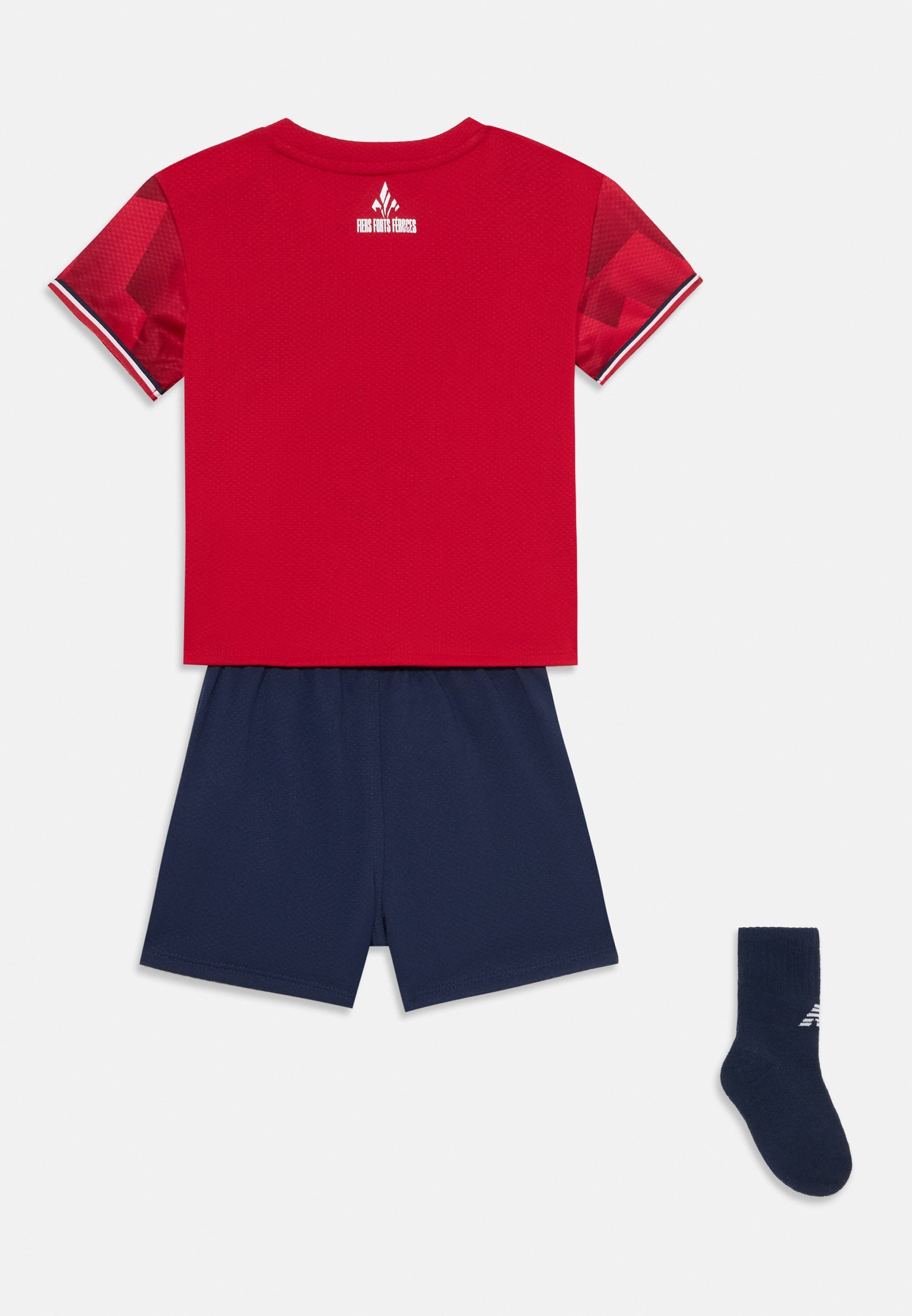 New Balance LILLE LOSC HOME BABY KIT UNISEX SET - Overige accessoires - rood/blauw