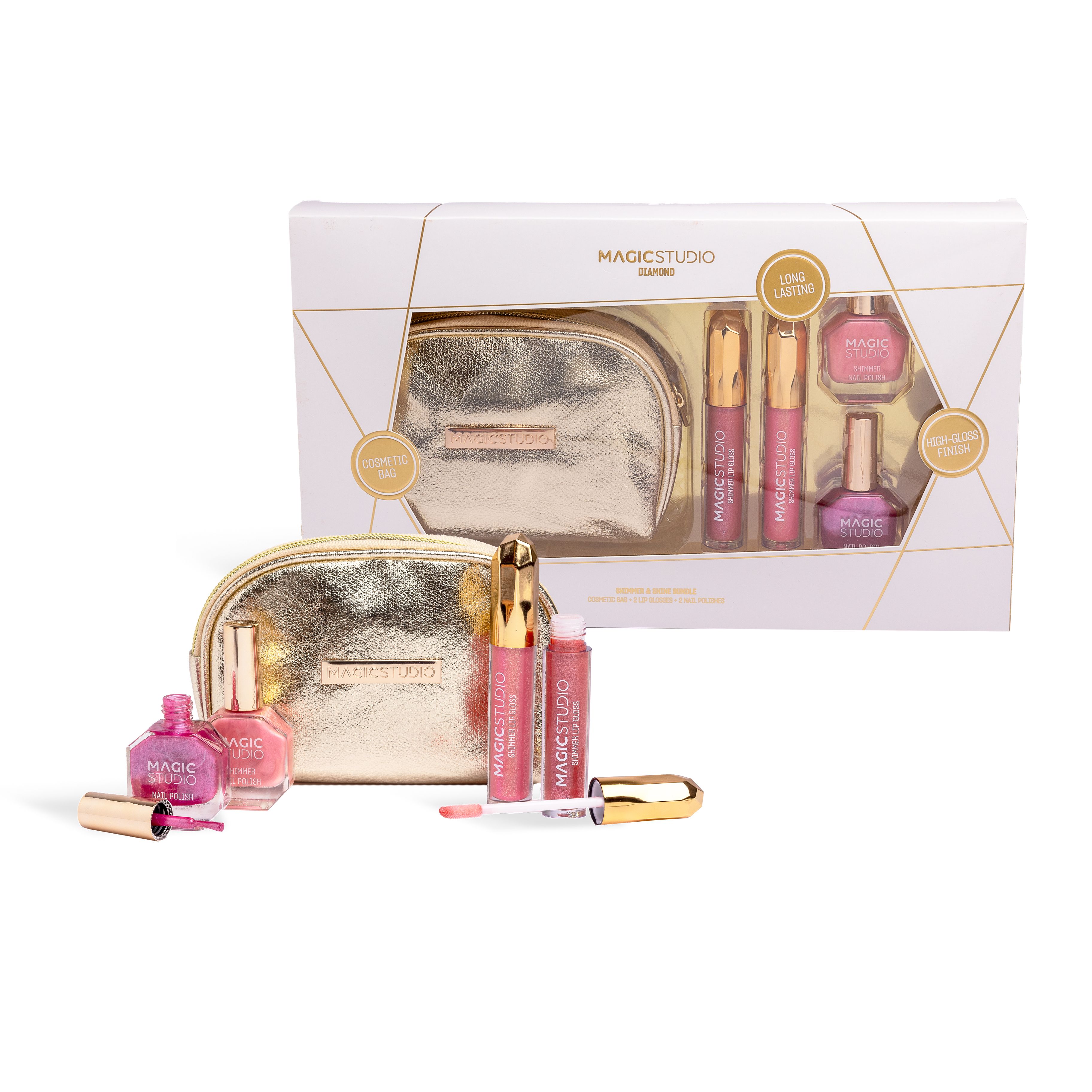 Komplektas Diamond Shimmer & Shine Bundle Cofres de maquillaje