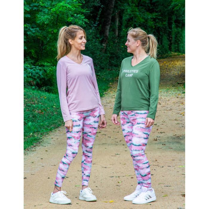 Damen-Langarmshirt Les Poulettes Fitness