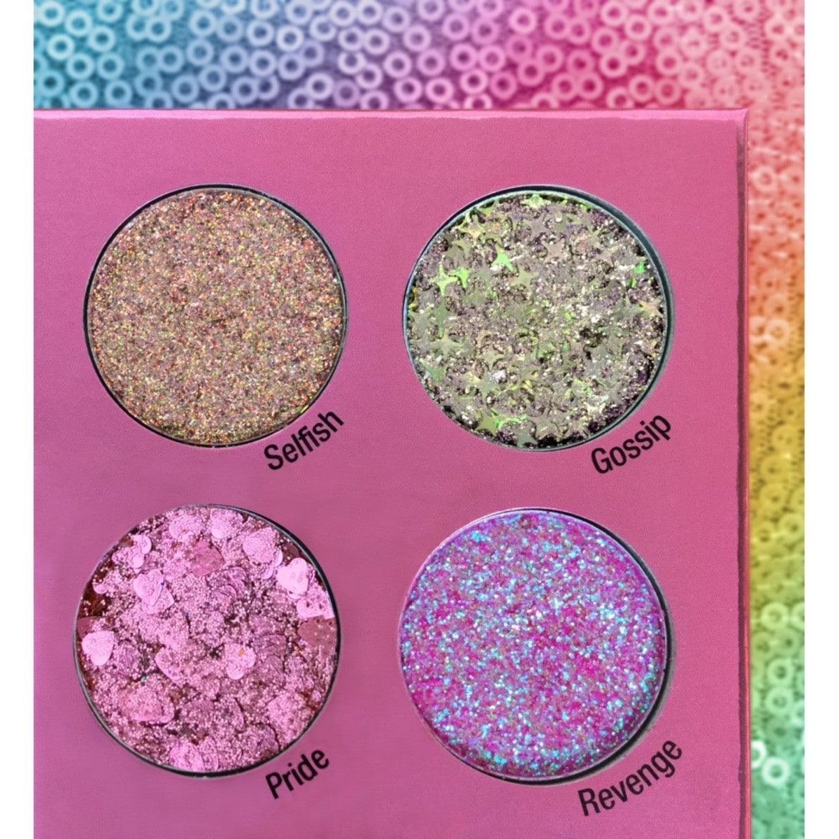 Rude Cosmetics Sin of Glittony Glitter Palette