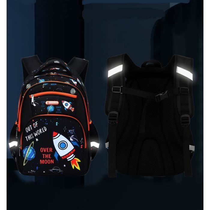 Cartable Garcon Primaire Enfant CP - Sac à Dos Ecole Scolaire CE2 Elementaire pour CE1 CM1 CM2 D'école Étudiants Fillette