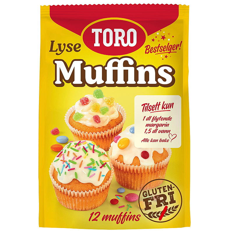 Muffins Toro Light 331 g Toro