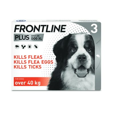 FRONTLINE® Plus Spot On for hunder - XL (40-60 kg)