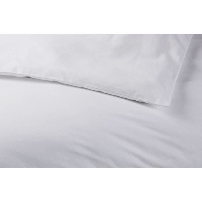 Funda nórdica DODO - 260x240 cm - Algodón - Antibacterial - Blanca