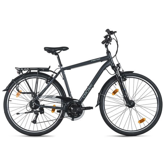DaCapo VTC Homme 28'' Firenze 200 gris 24 vitesses TC 53 cm V-Brakes