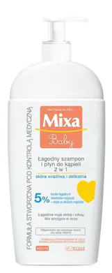 Mixa Baby Łagodny Szampon i Płyn 2w1